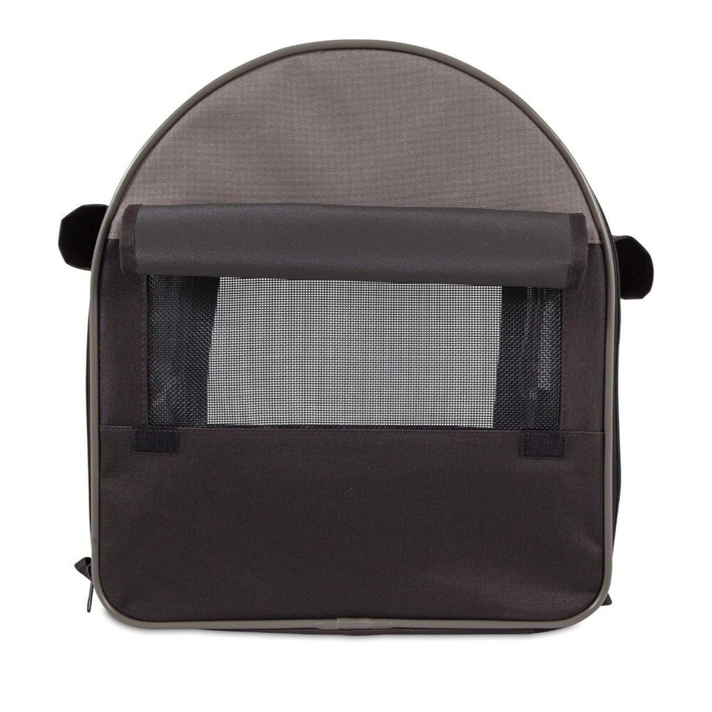 Petmate Portable Pet Home - Fabric Travel Crate -  Small Brown - Picture 7 of 9